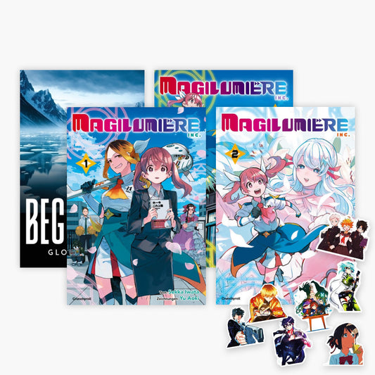 Das Magilumiere Inc. - Set Band 1-4 + plus 1 exklusives Stickerset