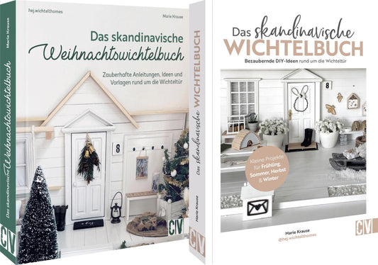 Das skandinavische Weihnachtswichtelbuch + Wichtelbuch + 1 exklusives Postkartenset