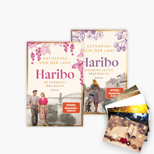 Die Haribo-Saga Band 1+2 plus 1 exklusives Postkartenset