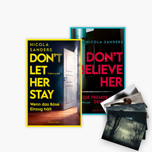 Don't Let Her Stay + Don't Believe Her + 1 exklusives Postkartenset