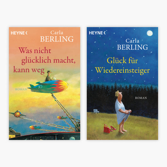 Was nicht glücklich macht, kann weg + Glück für Wiedereinsteiger + 1 exklusives Postkartenset