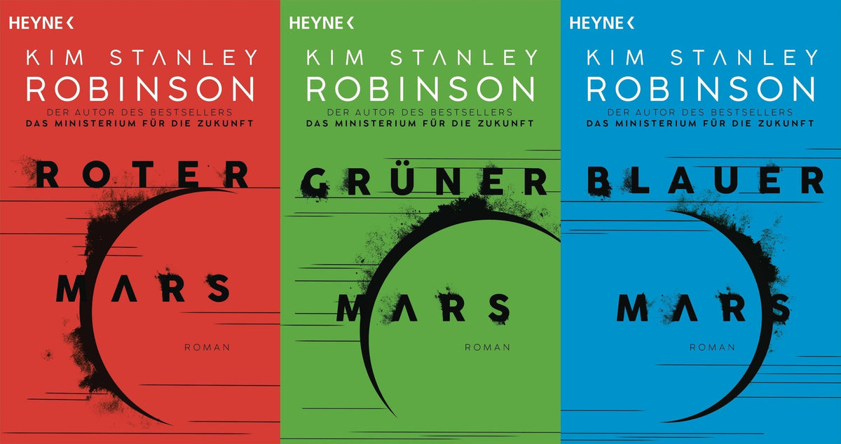 Die Mars-Trilogie Band 1-3 plus 1 exklusives Postkartenset