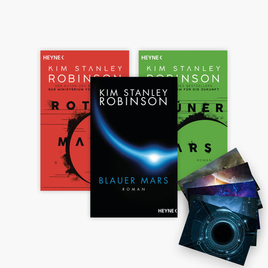 Die Mars-Trilogie Band 1-3 plus 1 exklusives Postkartenset