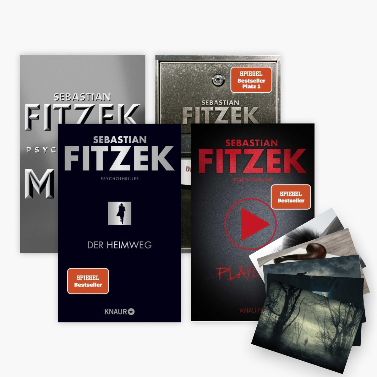 Playlist / Mimik / Die Einladung / Kalendermädchen im Taschenbuchformat + 1 exklusives Postkartenset