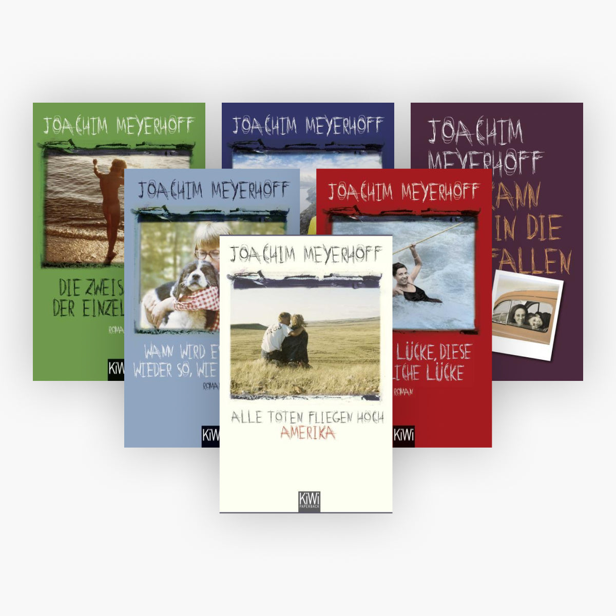 Alle Toten fliegen hoch Band 1-6 plus 1 exklusives Postkartenset