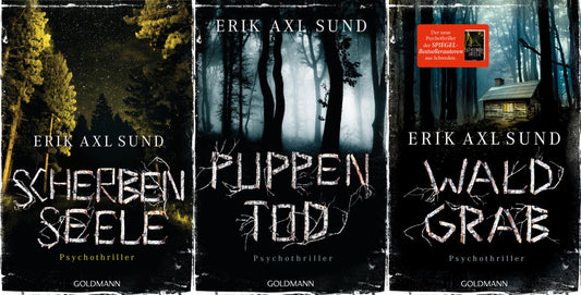 Die Kronoberg-Reihe Band 1-3 von Erik Axl Sund + 1 exklusives Postkartenset