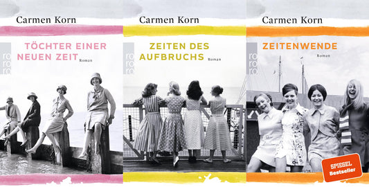 Carmen Korn Jahrhundert-Trilogie + 1 exklusives Postkartenset