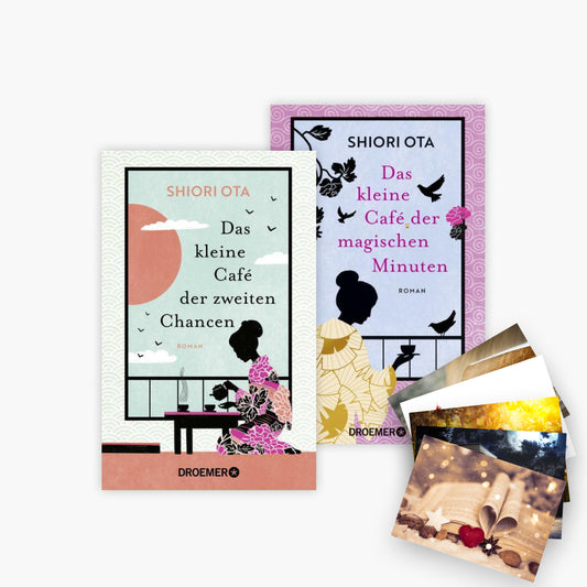 Das 4 Minuten 33 Sekunden-Café-Set Band 1+2 plus 1 exklusives Postkartenset