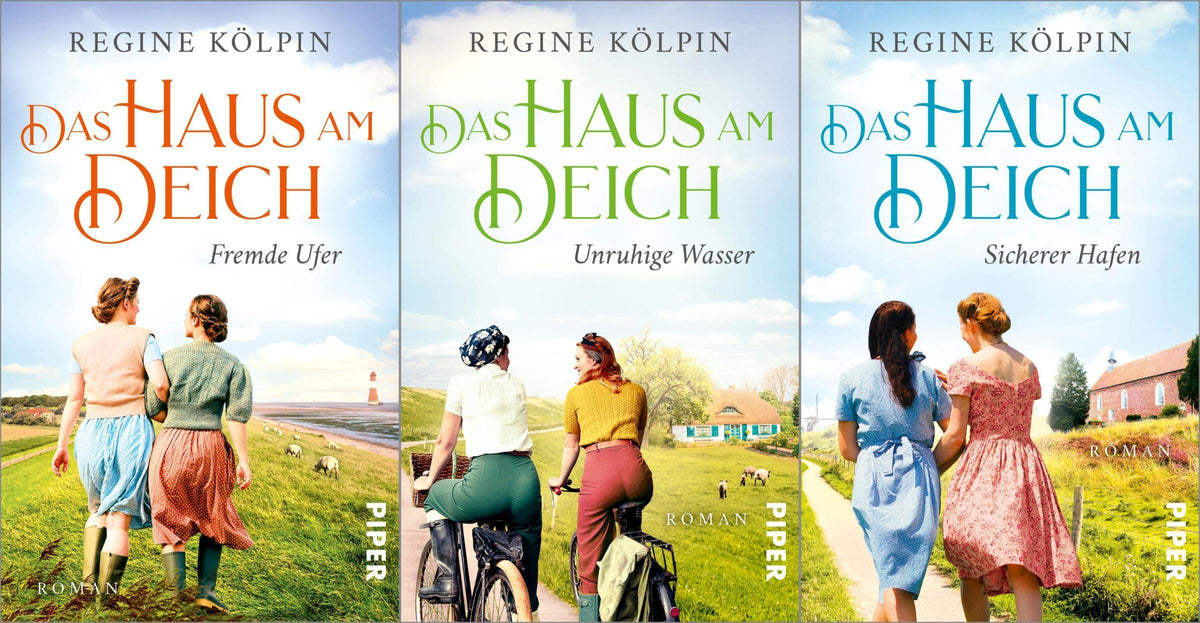 Das Haus am Deich Band 1-3 plus 1 exklusives Postkartenset