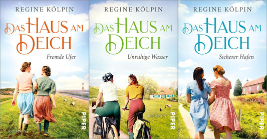 Das Haus am Deich Band 1-3 plus 1 exklusives Postkartenset