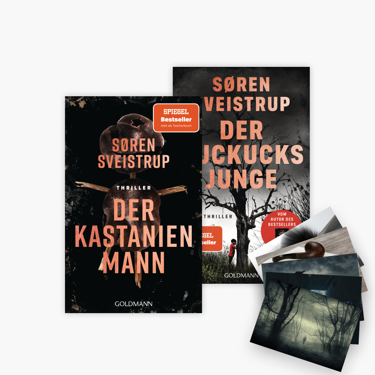 Der Kastanienmann + Der Kuckucksjunge + 1 exklusivem Postkartenset
