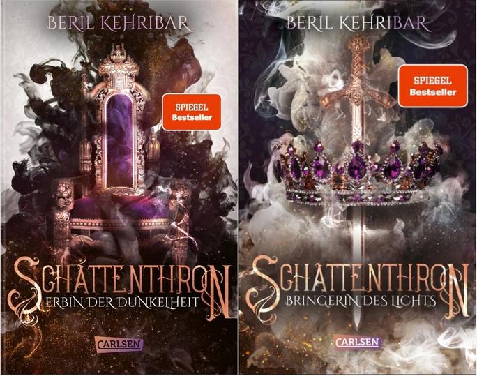 Schattenthron Band 1+2 plus 1 exklusives Postkartenset