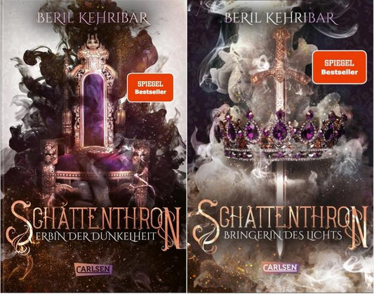 Schattenthron Band 1+2 plus 1 exklusives Postkartenset