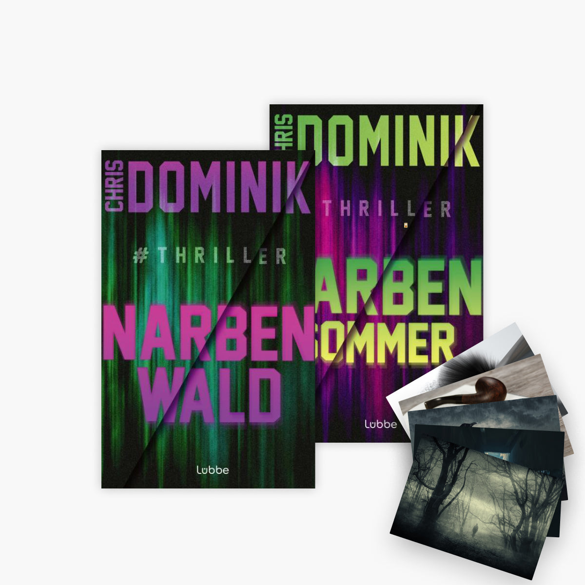 Das Davids-und-Martin-Thriller-Set: Band 1+2 plus ein exklusives Postkartenset