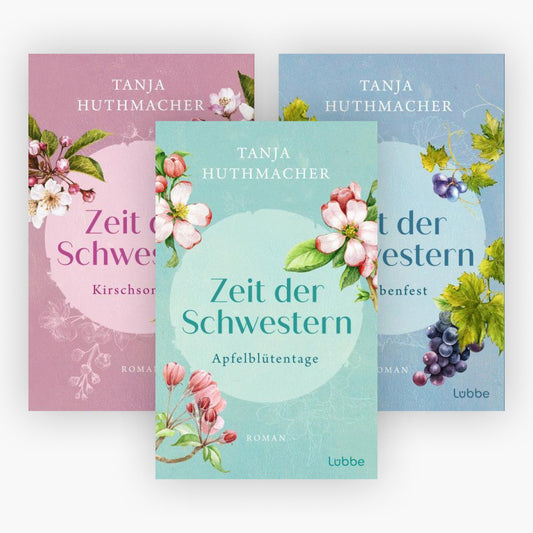 Die Zeit der Schwestern-Reihe Band 1-3 plus 1 exklusives Postkartenset