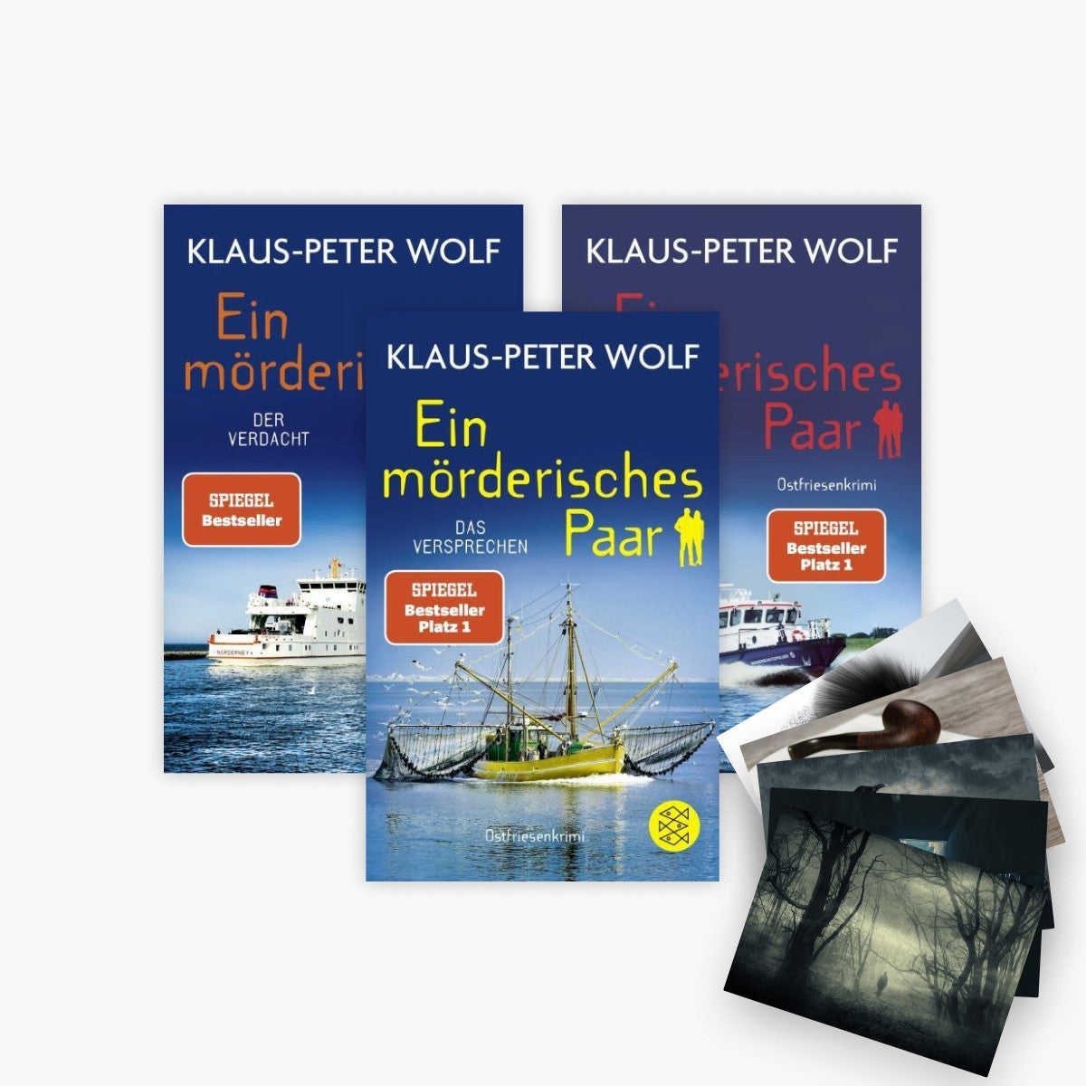 Ein mörderisches Paar Band 1-3 plus 1 exklusives Postkartenset