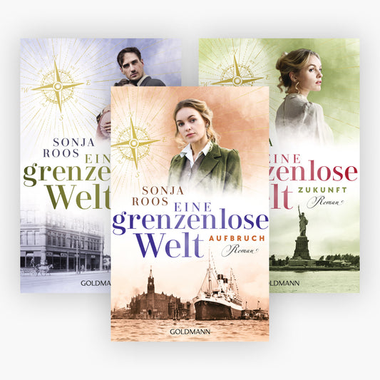 Eine grenzenlose Welt Band 1-3 plus 1 exklusives Postkartenset