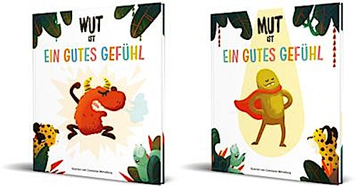 Das Ein gutes Gefühl-Kinderbuch-Set: 2 Bände + 1 exklusives Postkartenset