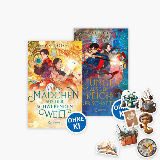 Die Floating World-Dilogie: Band 1+2 plus 1 exklusives Stickerset