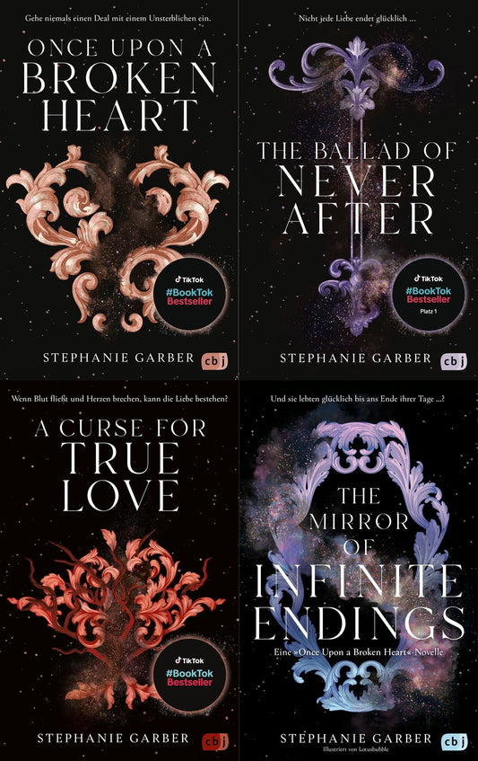 Die Once Upon A Broken Heart-Reihe Band 1-4 plus 1 exklusives Postkartenset