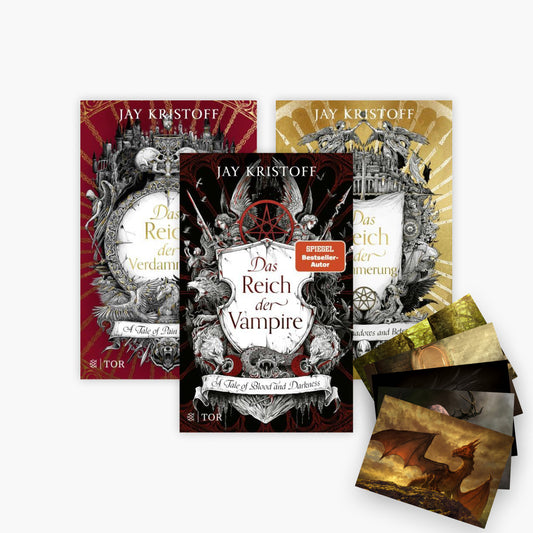 Das Reich der Vampire Band 1-3 plus 1 exklusives Postkartenset