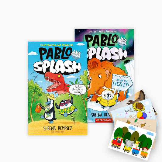 Pablo & Splash Band 1+2 plus 1 exklusives Postkartenset