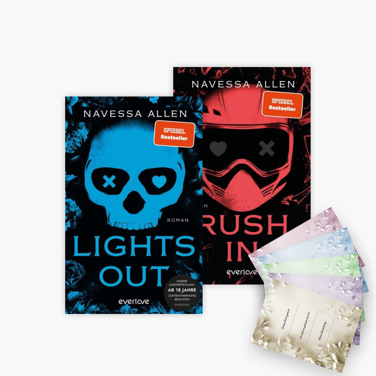 Die Lights Out-Reihe Band 1+2 plus 1 exklusives Postkartenset