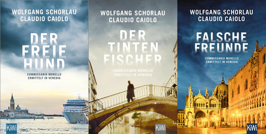 Commissario Morello ermittelt in Venedig Band 1-3 plus 1 exklusives Postkartenset