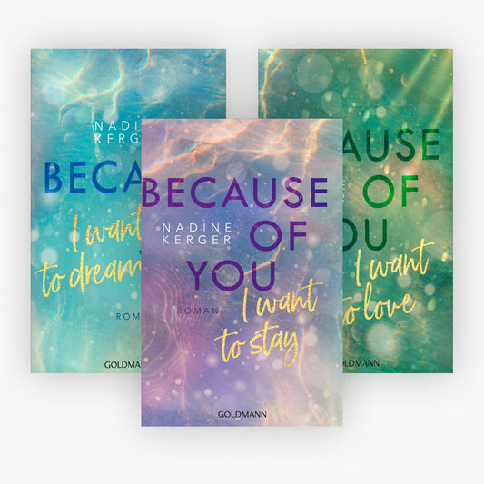 Die Because of You-Reihe Band 1-3 plus 1 exklusives Postkartenset