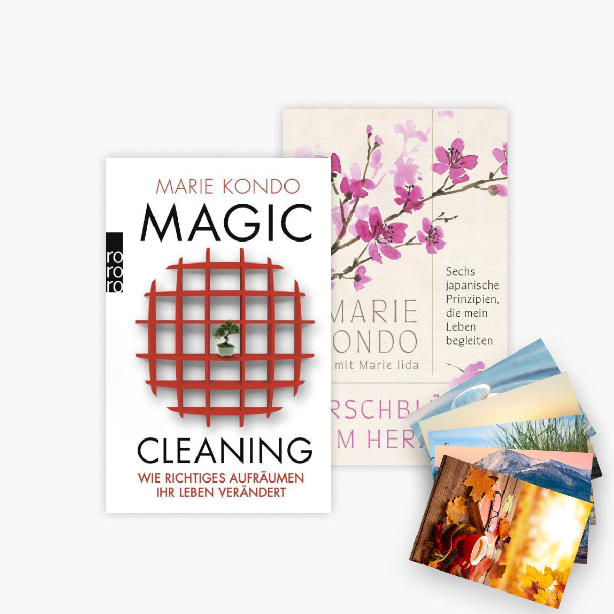Magic Cleaning 1 + Kirschblüten im Herzen + 1 exklusives Postkartenset