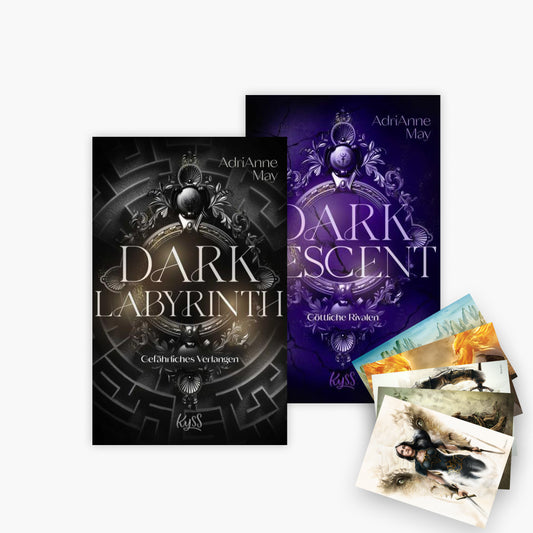Die Labyrinth-Dilogie Band 1+2 plus 1 exklusives Postkartenset
