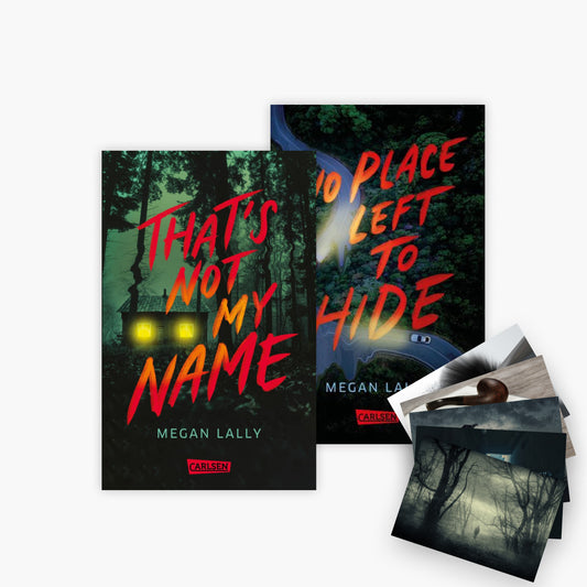 That's Not My Name + No Place Left to Hide + 1 exklusives Postkartenset