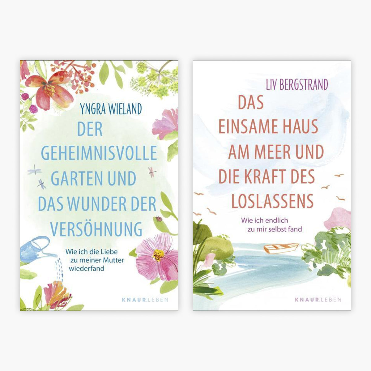 Der geheimnisvolle Garten + Das einsame Haus am Meer + 1 exklusives Postkartenset