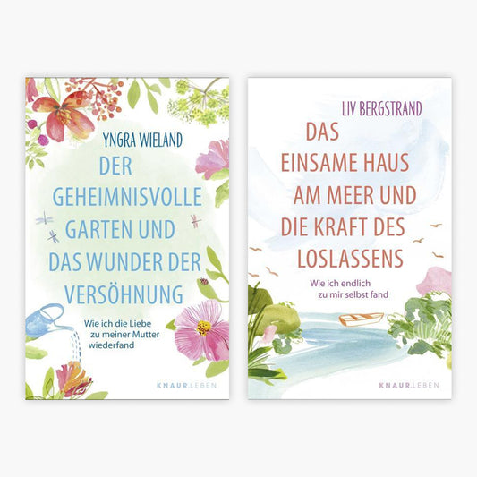 Der geheimnisvolle Garten + Das einsame Haus am Meer + 1 exklusives Postkartenset