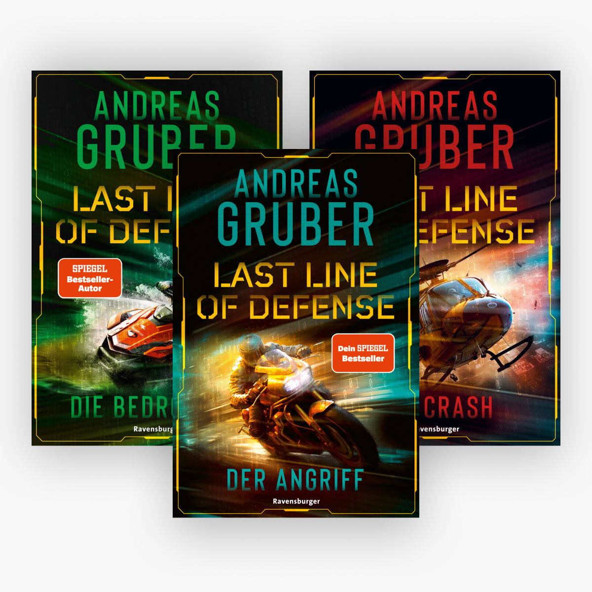 Last Line of Defense Band 1-3 plus 1 exklusives Postkartenset