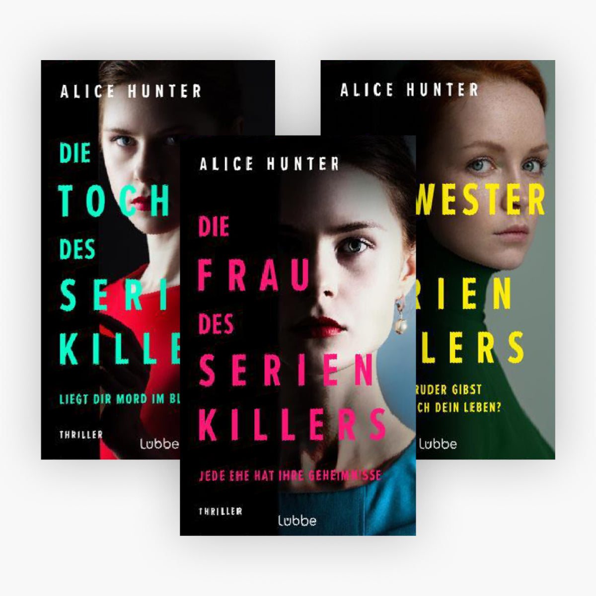 Die Familie des Serienkillers Band 1-3 plus 1 exklusives Postkartenset