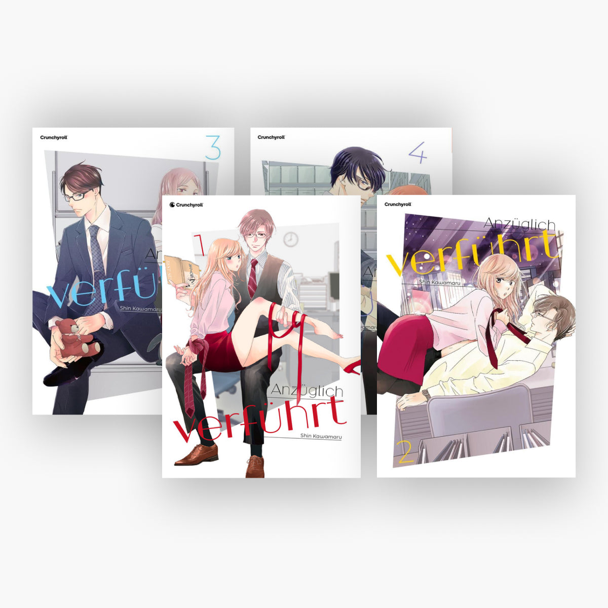 Anzüglich verführt Band 1-4 plus 1 exklusives Postkartenset