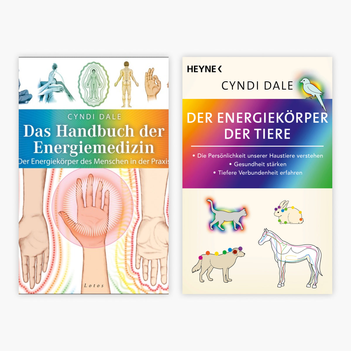 Das Handbuch der Energiemedizin + Der Energiekörper der Tiere + 1 exklusives Postkartenset