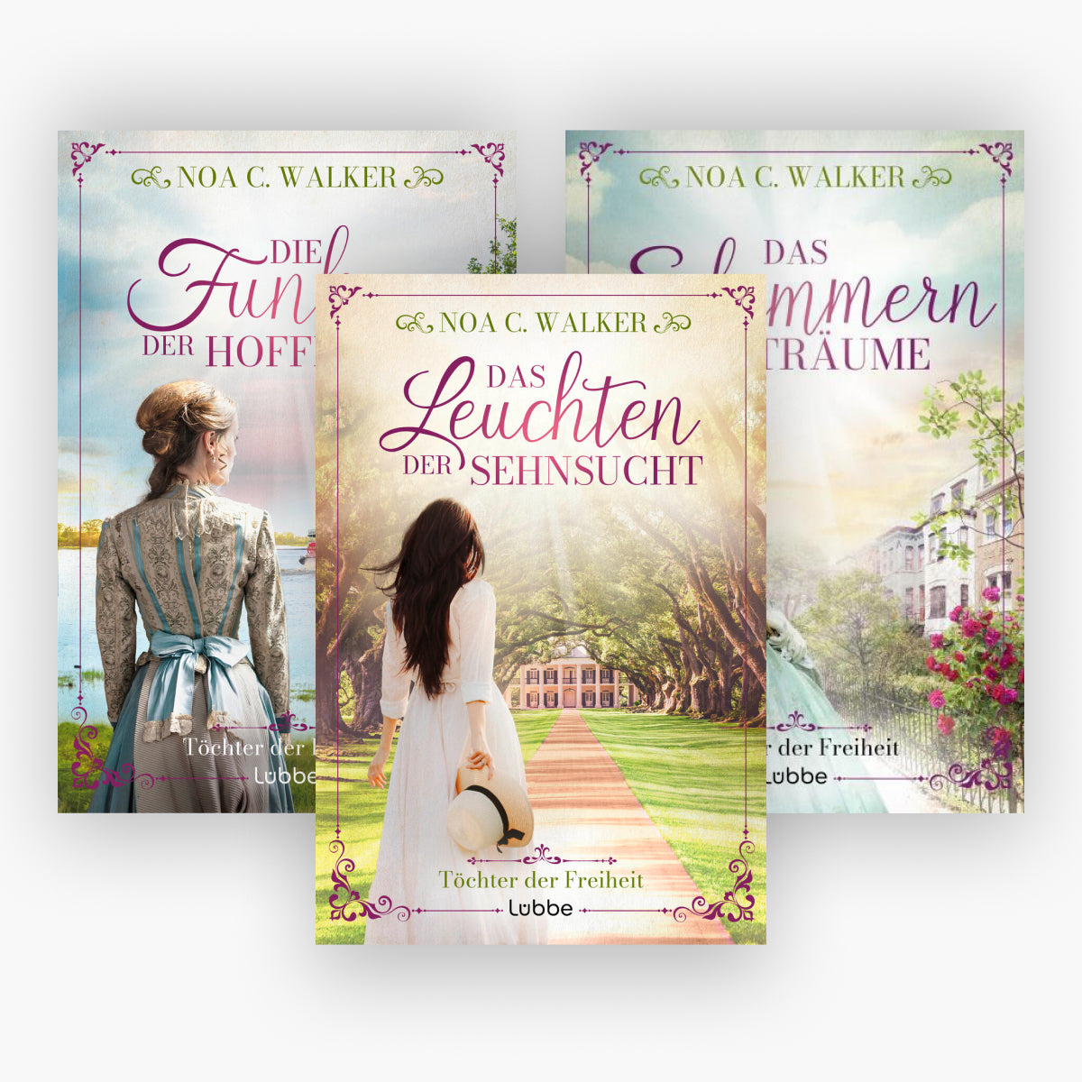 Die große Südstaaten-Saga Band 1-3 plus 1 exklusives Postkartenset