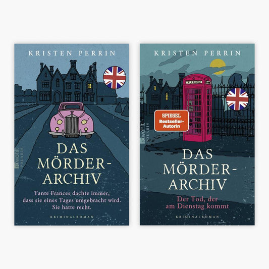 Das Mörderarchiv Band 1+2 plus 1 exklusives Postkartenset