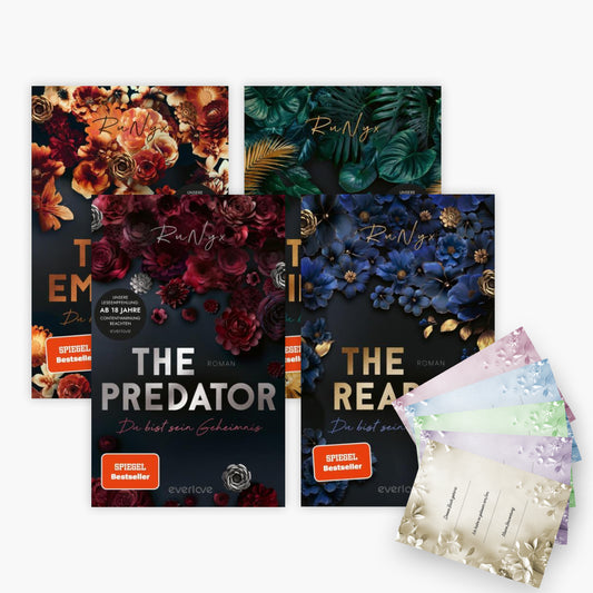 Die Dark Verse-Reihe Band 1-4 plus 1 exklusives Postkartenset