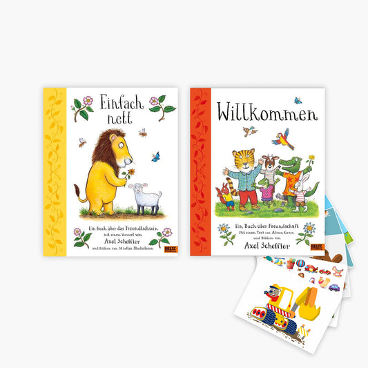 Einfach nett + Willkommen im Set + 1 exklusives Postkartenset