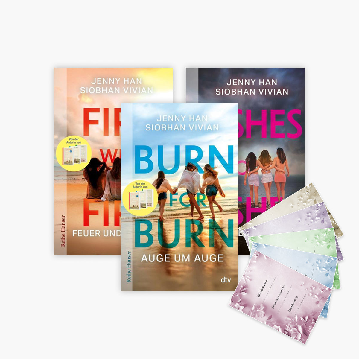 Die Pakt der Herzen-Reihe Band 1-3 plus 1 exklusives Postkartenset