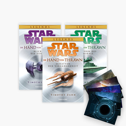 Star Wars: Die Hand von Thrawn Band 1-3 plus 1 exklusives Postkartenset