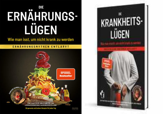 Die Ernährungslügen + Die Krankheitslügen im Set + 1 exklusives Postkartenset