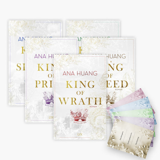 Kings of Sin Band 1-5 plus 1 exklusives Postkartenset