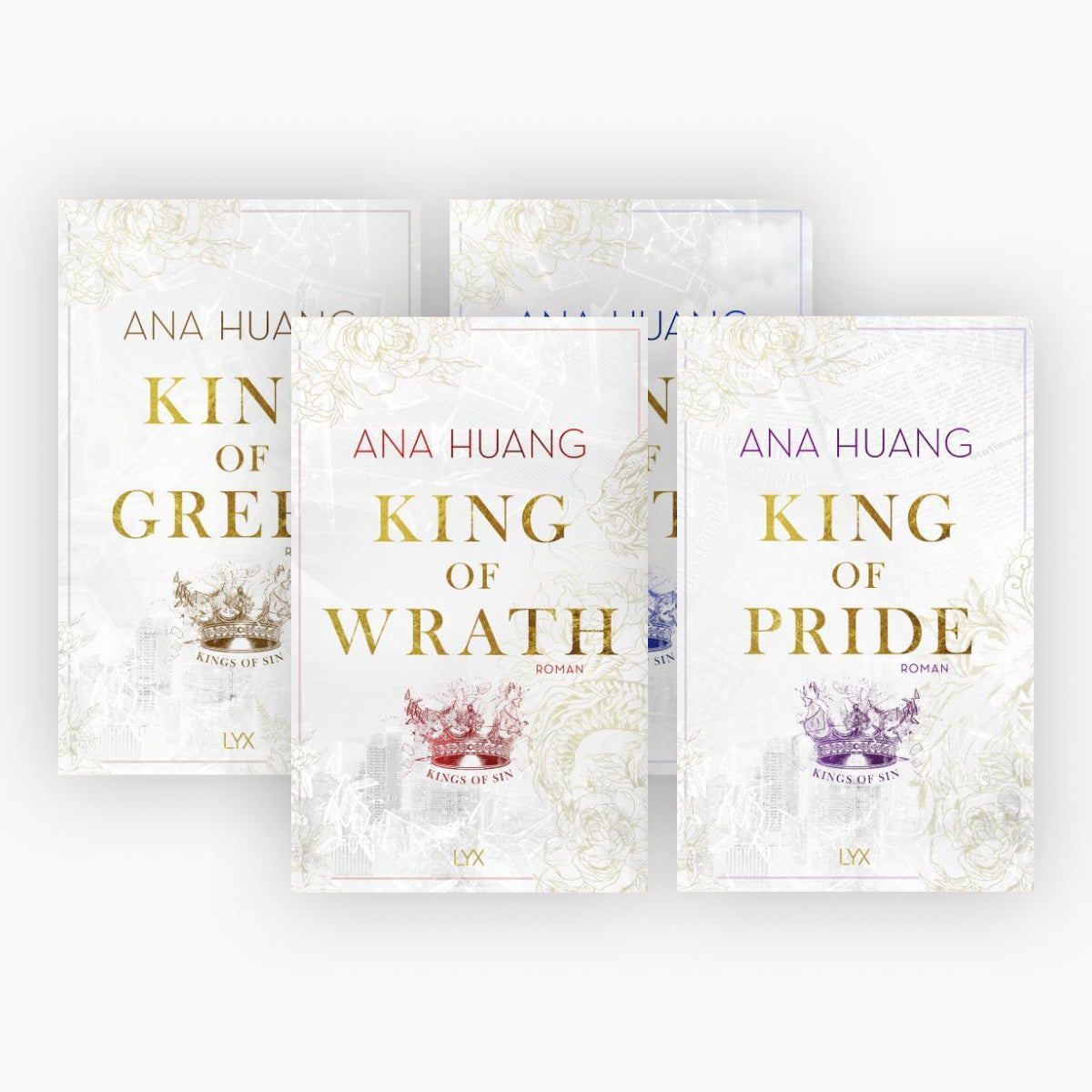 Kings of Sin Band 1-4 plus 1 exklusives Postkartenset