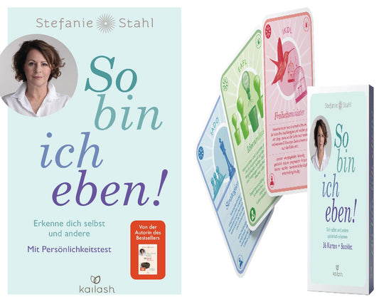 So bin ich eben: Buch + Karten im Set plus 1 exklusives Postkartenset