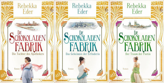 Die Schokoladenfabrik Band 1-3 plus 1 exklusives Postkartenset