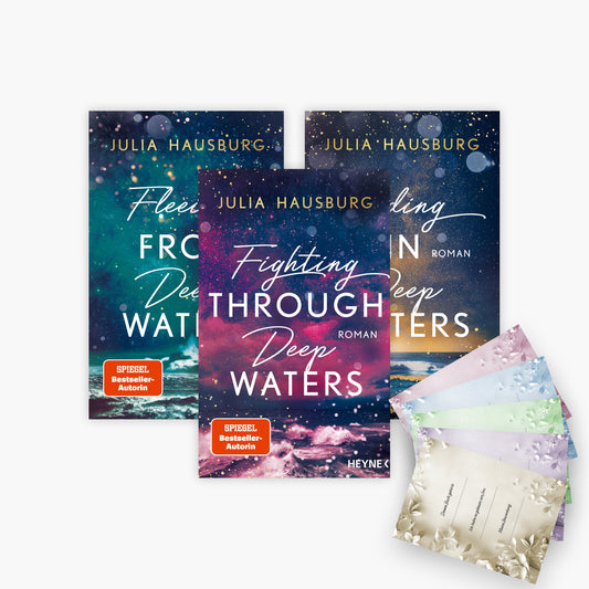 Die Deep Waters-Reihe Band 1-3 plus 1 exklusives Postkartenset